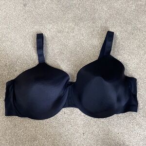 Vanity Fair Black Full Coverage Bra Size 44 DD